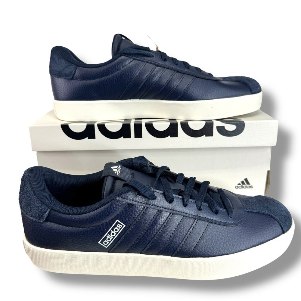 Adidas VL Court 3.0 Skateboard Sportswear Shoes Men's IH4799 Blue US 11